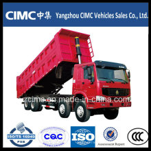 8X4 HOWO LHD Diesel Engine Dump Truck